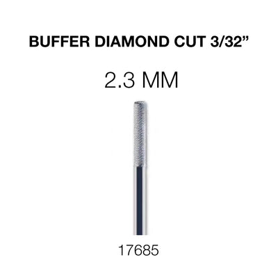 Cre8tion Buffer Diamond Cut Nail Filling Bit - 2.3 mm 3/32"
