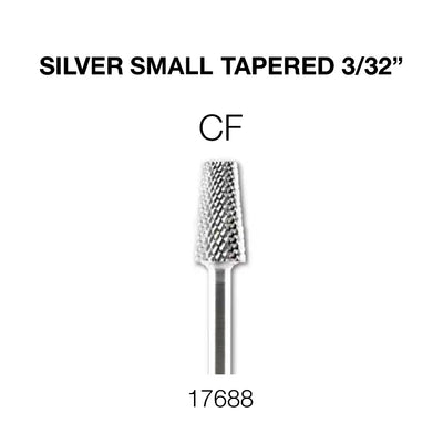Cre8tion Silver Small Tapered - CF 3/32"
