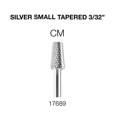 Cre8tion Silver Small Tapered - CM 3/32"
