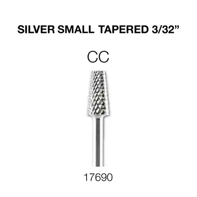 Cre8tion Silver Small Tapered - CC 3/32"