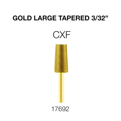 Cre8tion Gold Large Tapered - CXF 3/32"