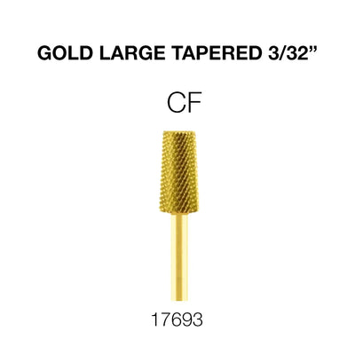 Cre8tion Gold Large Tapered - CF 3/32"