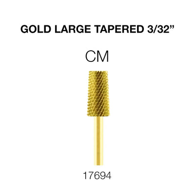 Cre8tion Gold Large Tapered - CM 3/32"