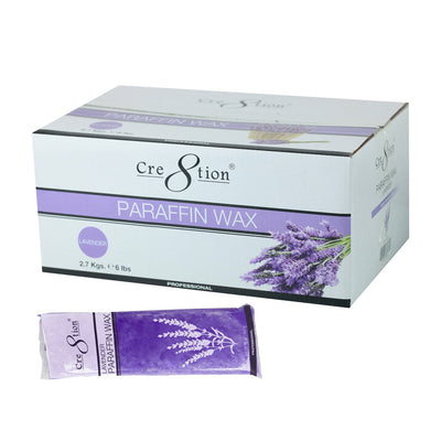 Cre8tion Paraffin Wax Lavender 6 lb./box, 6 boxes/case