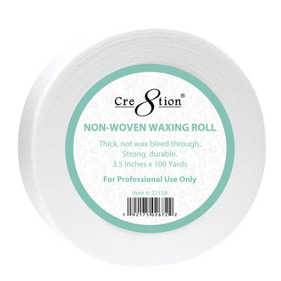 Cre8tion Non-woven Waxing Roll 250 yds 3.50 inches, 4 rolls/case