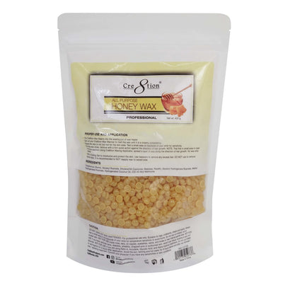 Cre8tion Honey Bean Hard Wax 14 oz./0.87 lb 24 bags/case