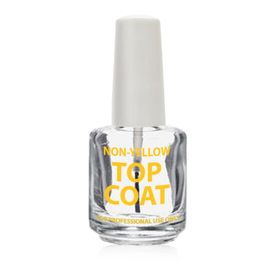 Cre8tion Empty Glass  Bottle .5oz. 360 pcs./case  'Non-Yellow Top Coat'