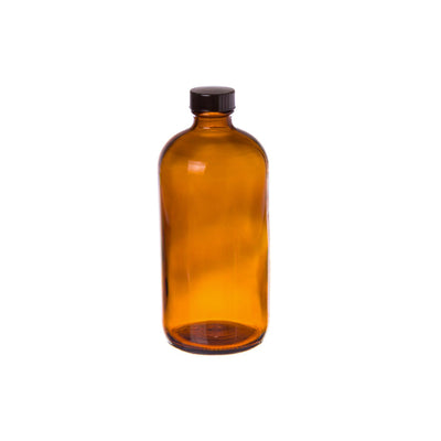 Cre8tion Amber Glass Bottle 32oz 12 pcs./case