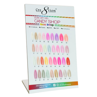 Cre8tion Counter Foam Display Candy Shop Collection