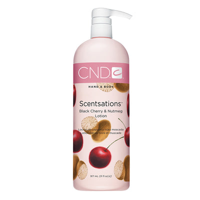 CND Scentsations Lotion - Black Cherry & Nutmeg 31oz