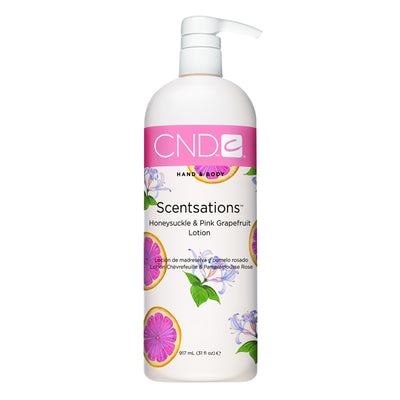 CND Scentsations Lotion - Honeysuckle & Pink Grapefruit 31oz