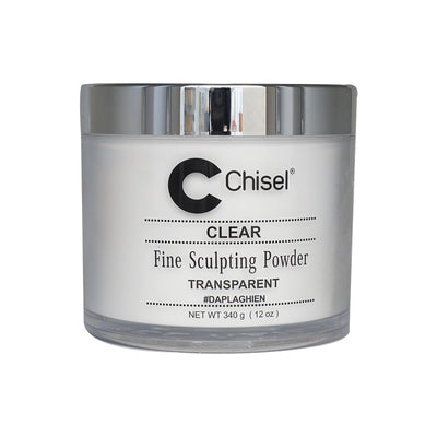 Chisel Acrylic Powder - Clear 12oz