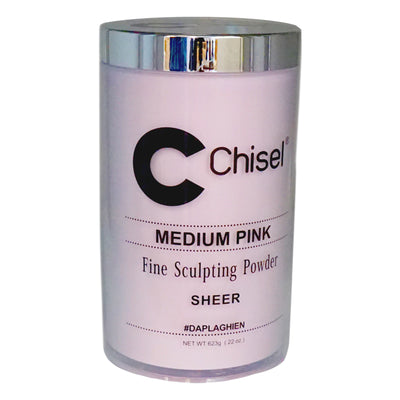 Chisel Acrylic Powder - Medium Pink 22oz
