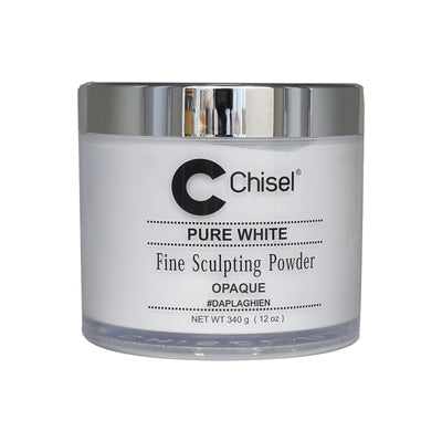 Chisel Acrylic Powder - Pure White 12oz