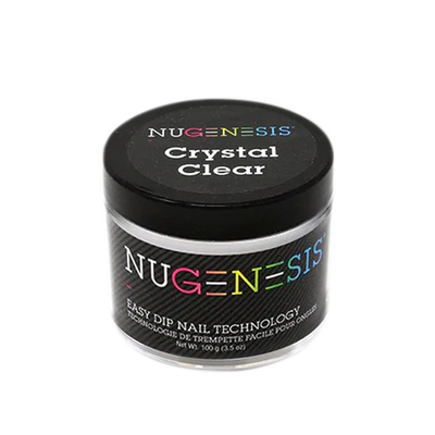 Nugenesis Dip Powder Pink&White - Crystal Clear/Base 4oz