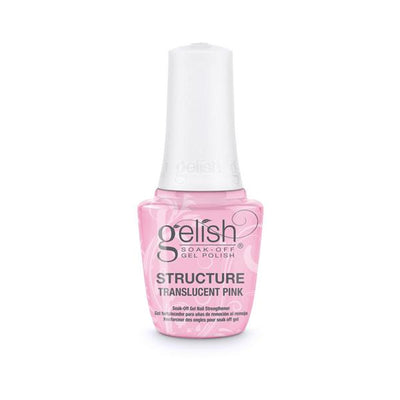 Gelish Soak Off Gel - Brush On Structure Gel Translucent Pink 0.5oz