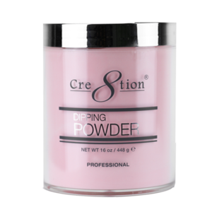 Cre8tion Dip Powder - Glitter Pink 16oz