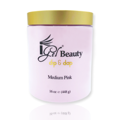 iGel Dipping Powder DP4 - Medium Pink 16 oz