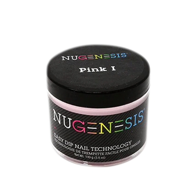 Nugenesis Dip Powder Pink&White - Pink I (Natural Pink) 4oz
