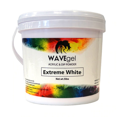 Wave Dip & Acrylic Powder - Extreme White 5lb