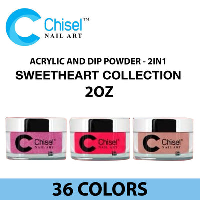 Chisel Acrylic and Dip Powder - 2IN1 Sweetheart Collection 2oz